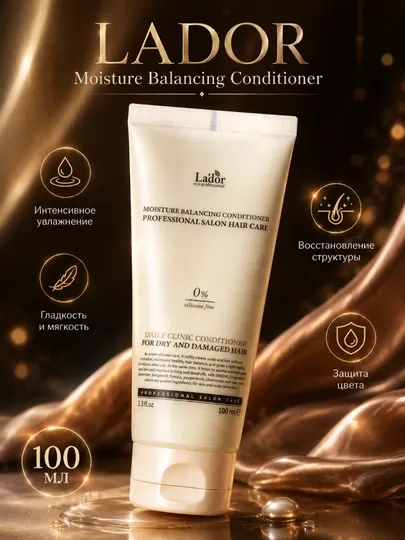 LADOR Шампунь для волос и кондиционер MOISTURE BALANCING