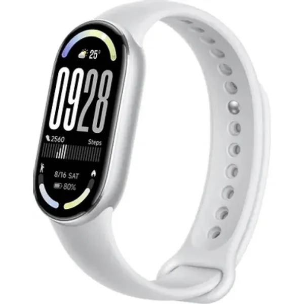Фитнес-браслет Xiaomi BHR07PSGL Smart Band 10 серебряный