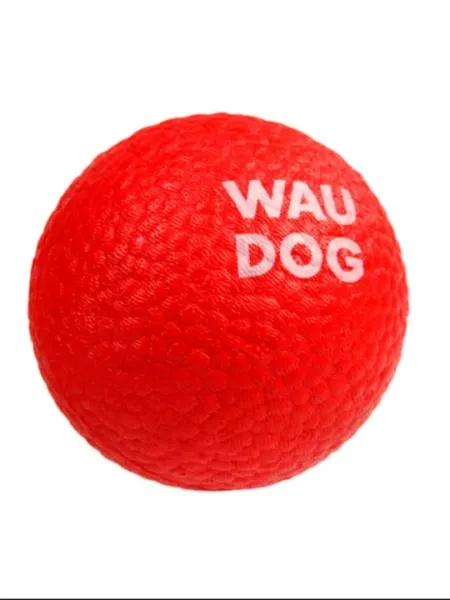 Игрушка мяч с пожизненной гарантией для собак WAUDOG Fun Red Ball