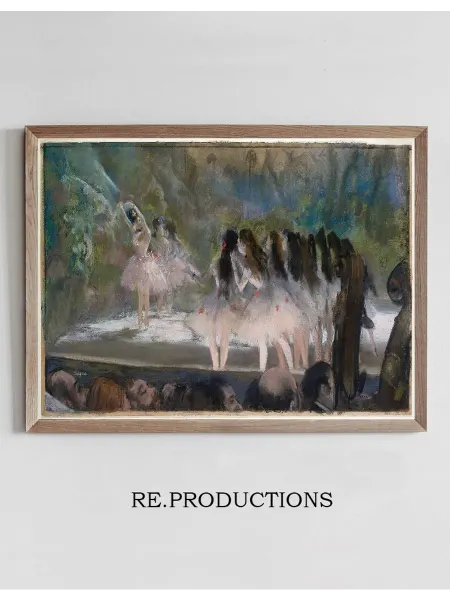 Re.productions Постер Ballet at the Paris Opéra - Edgar Degas