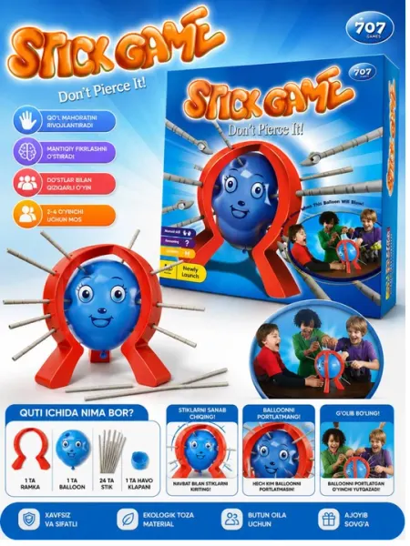 Настольная игра Бум-бум-баллон Boom Boom Balloon