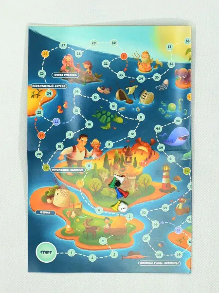 1000 Каталог Игра настольная ходилка Карта сокровищ