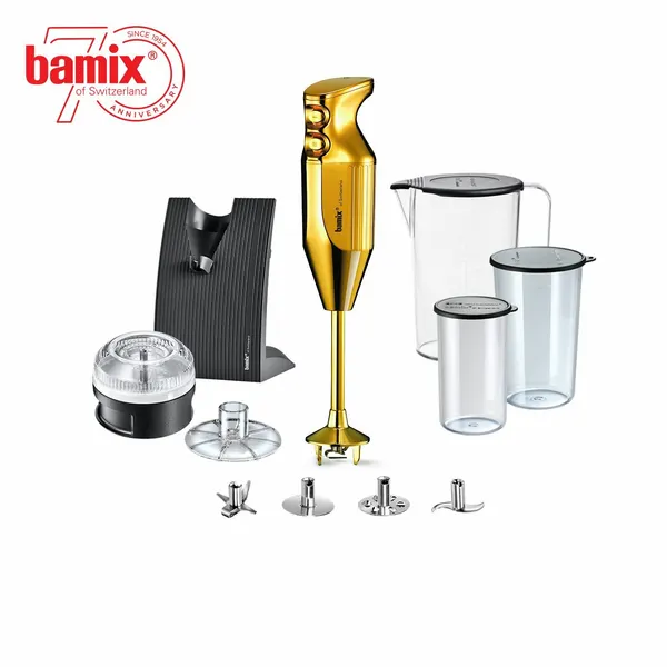 Блендер погружной BAMIX LuxuryLine M200 Gold Queen