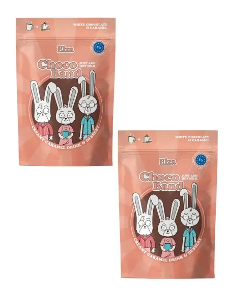ELZA. Choco Band Creamy Caramel раств напиток-десерт 200 гр - 2 шт