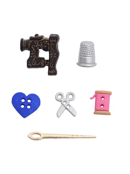 Dress It Up Пуговицы декоративные детские Любовь к шитью 12 шт