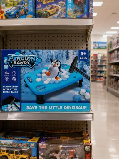 Детский настольный игровой набор Penguin bandy