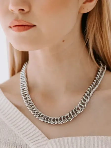 Minoly jewelry Цепочка колье унисекс в ювелирной подарочной упаковке
