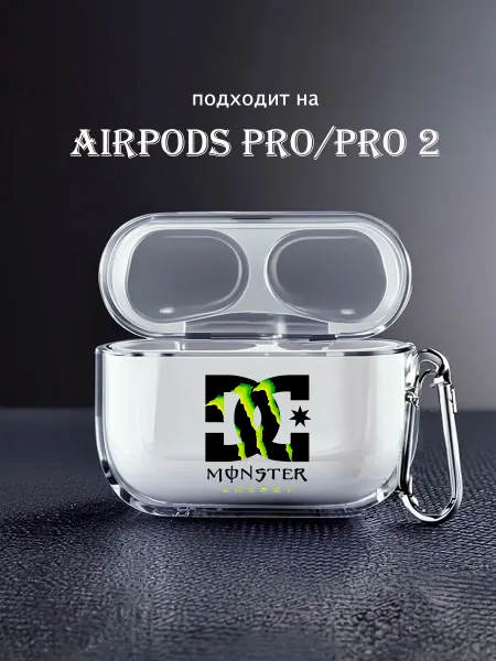 Чехол на AirPods Pro с принтом мужской