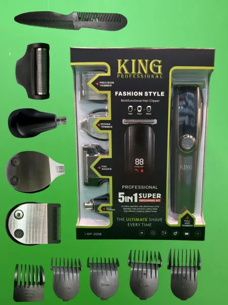KING/BARBER SHOP/для бороды и усов/универсальный Набор для стрижки бороды