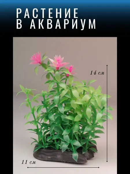 Barbus Растение для аквариума искусственное Ф432