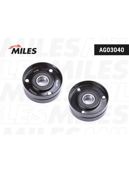 MILES Ролик ремня приводного OPEL GM AG03040