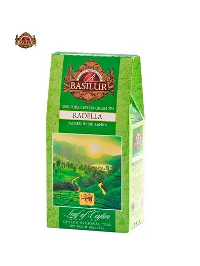 Молодой цейлонский чай Basilur Radella Regional Green Tea