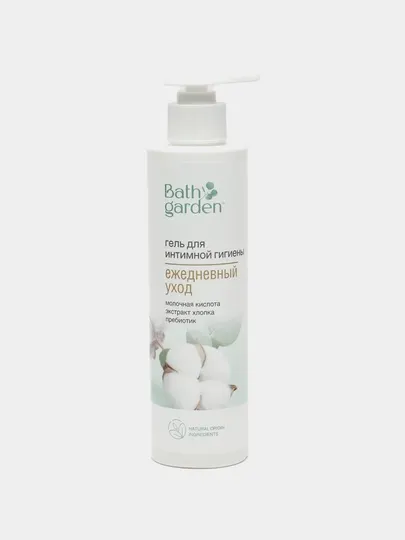 Интимный гель Bath Garden, гель для интимной гигиены для ежедневного ухода, 300 мл