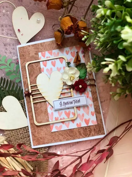 Lucky cards Открытка на день рождения, Валентинка