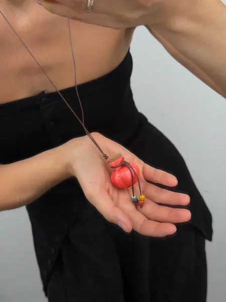 Pepucano.baubles Керамическая подвеска флакон