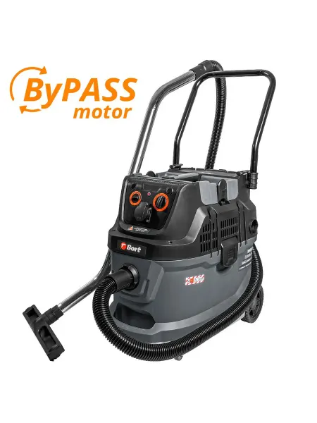 BORT Пылесосы строительные BAX-600E Пылесос строительный