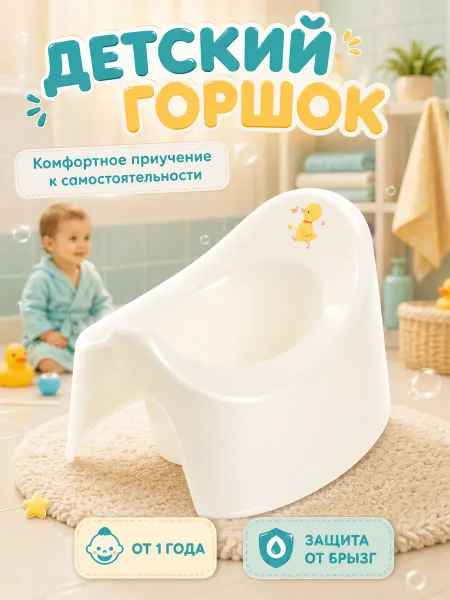 Предприятие Луч Горшок детский Утенок