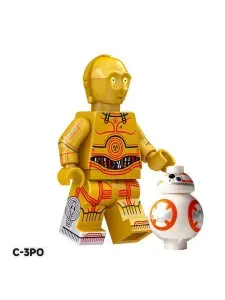 Фигурка Star Wars C3PO и BB-8/ Звёздные Войны / Совместим с конструкторами лего