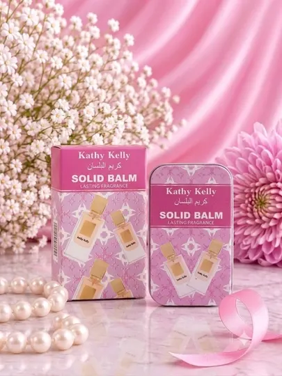 Сухие духи KathyKellySolid Balm твердый парфюм карманный стойкий бальзам-аромат для женщин - Духи сухие