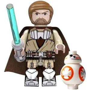 Фигурка Star Wars Звёздные Войны, Оби-Ван Кеноби и дроид BB8, конструктор