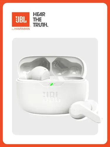 JBL Wave Beam, наушники беспроводные, TWS, Bluetooth, шумоподавление, с микрофоном, черные