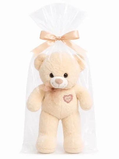Мягкий мишка, plush teddy bear, подарочная игрушка с бантиком