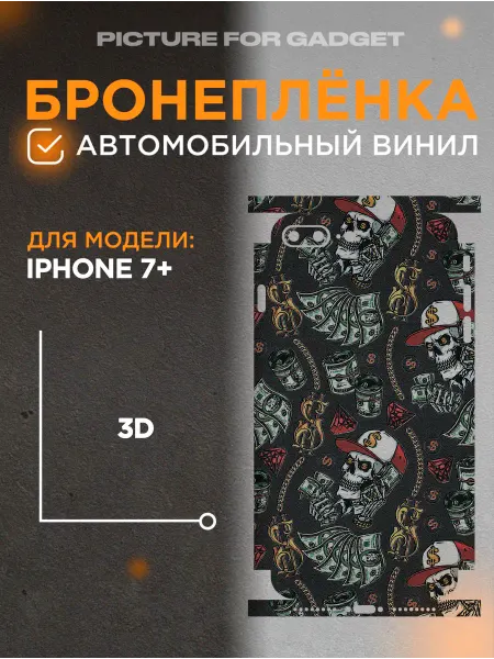 Picture_for_gadget Гидрогелевая пленка на заднюю панель для iPhone 7 Plus