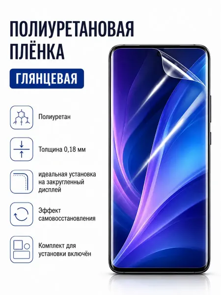 Глянцевая защитная пленка для realme XT