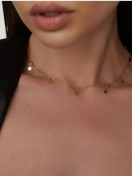 Beatrice Jewellery Цепочка чокер звезды
