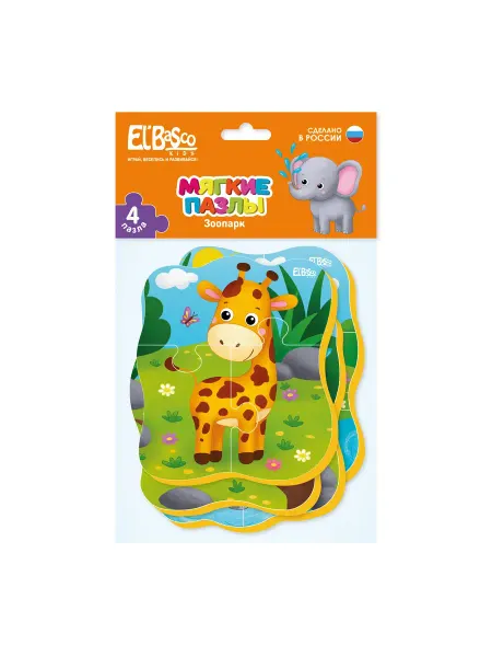 El'BascoToys Пазлы для малышей от года развивающие, игрушки