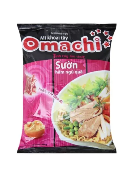 Viet Food (3 шт)Лапша быстрого приготовления Omachi со вкусом ребрышек