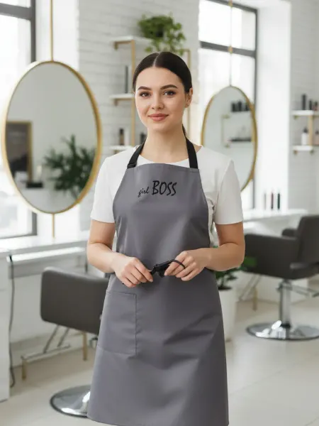 BD Beauty Design Фартук с принтом "Girl BOSS"