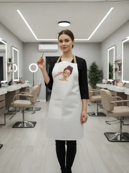 BD Beauty Design Фартук с принтом "Ресницы" 44-56 rus