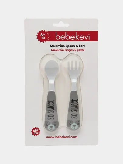Набор детских столовых приборов Bebekevi Bv1266