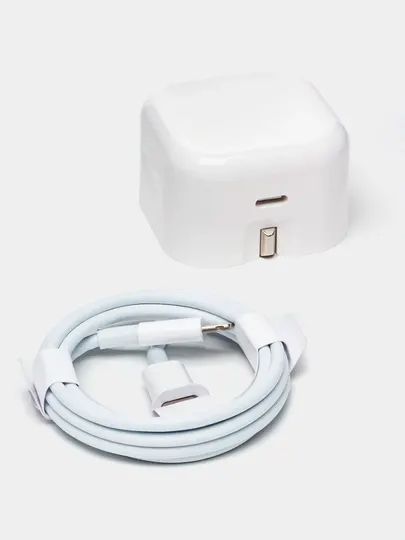 Быстрая зарядка 35 Вт Набор для iPhone 15 iPhone 14 | Адаптер + Кабель USB-C (25 Вт/35 Вт) - Аксессуары и запчасти