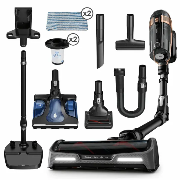 Беспроводной пылесос Tefal X-Force Flex 15.60 TY99G1WO LED-подсветка