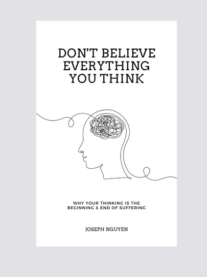 Книга: “Don't believe everything you think” английский язык