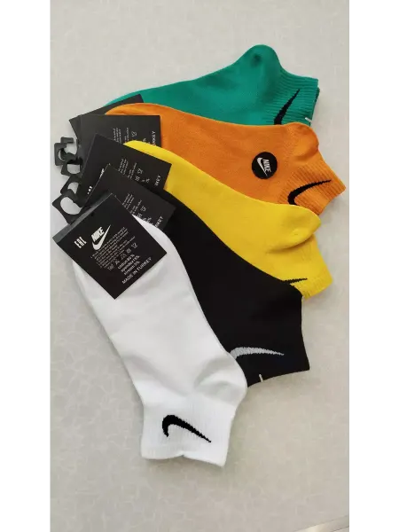 Nike Носки разноцветные короткие 5 пар