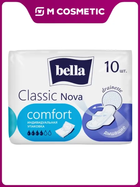Прокладки Bella Classic Nova Comfort, 10 шт