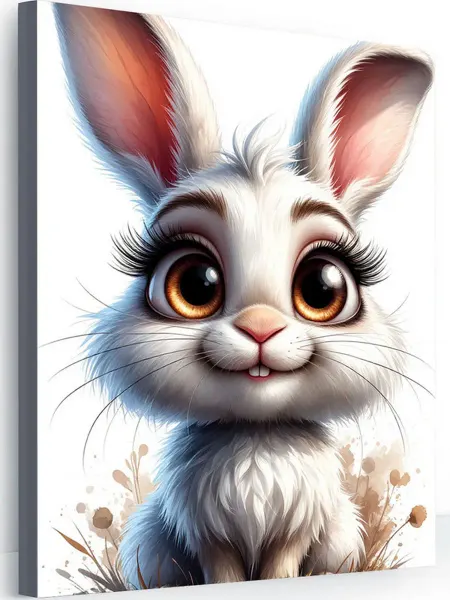 Art-Hobby-Market Картина на стену для интерьера заяц 40х50
