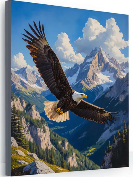 000 Art-Hobby-Market Картина по номерам горный орел 40x50