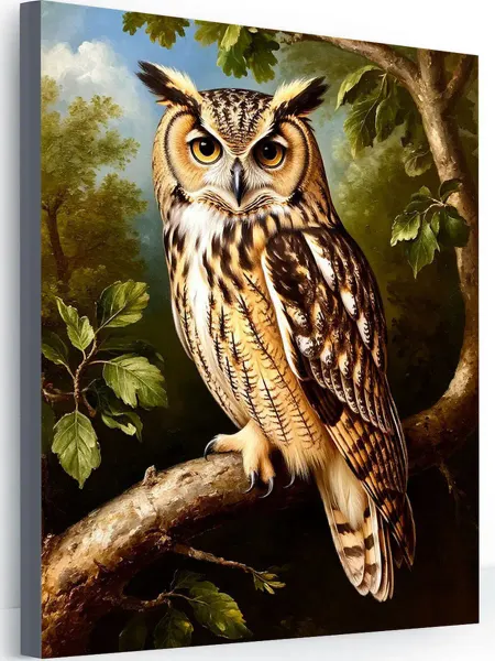 000 Art-Hobby-Market Картина по номерам сова 40х50