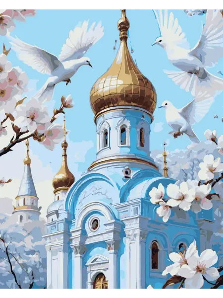 PictureBoom Картина по номерам 30x40 Птицы мира