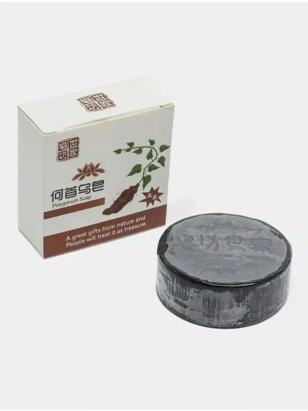 SAM Beauty Натуральное мыло-шампунь от выпадения волос Polygonum Soap