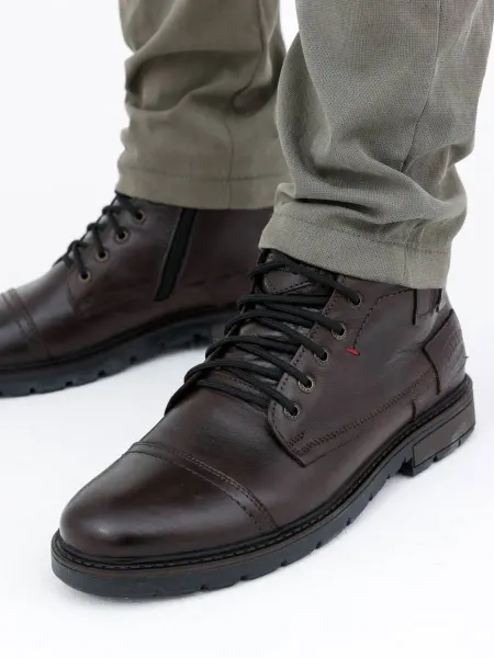 Beon Wear Ботинки кожаные зимние с мехом