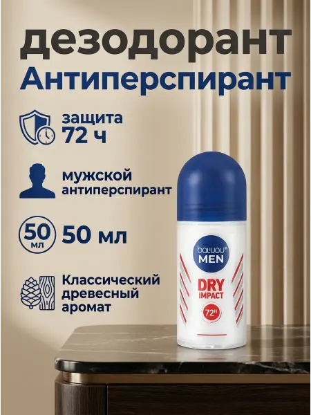NIVEA Дезодорант роликовый мужской против пота и запаха 50