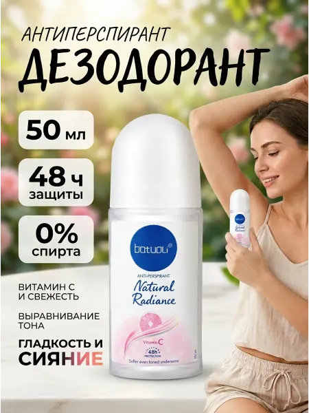 NIVEA Женский дезодорант роликовый осветляющий 50 мл