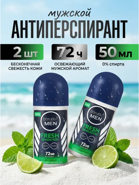 NIVEA Дезодорант мужской шариковый парфюм свежий