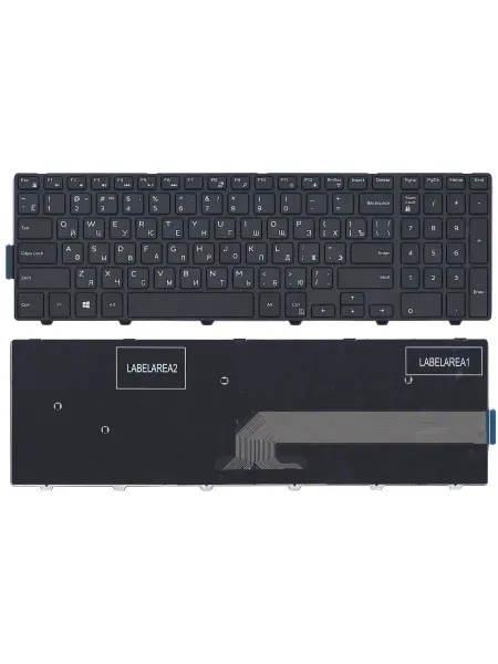 Mobparts Клавиатура для Dell Inspiron 15-5000 5547 5521 5542 с рамкой