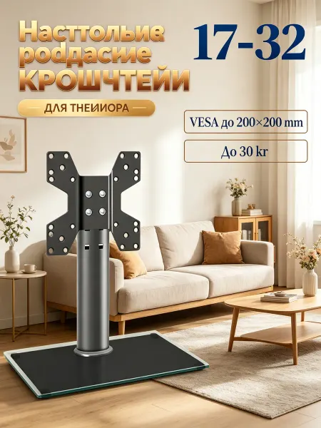 DREAMING HOUSE Кронштейн Для Монитора Настольный Подъёмный 30 Кг